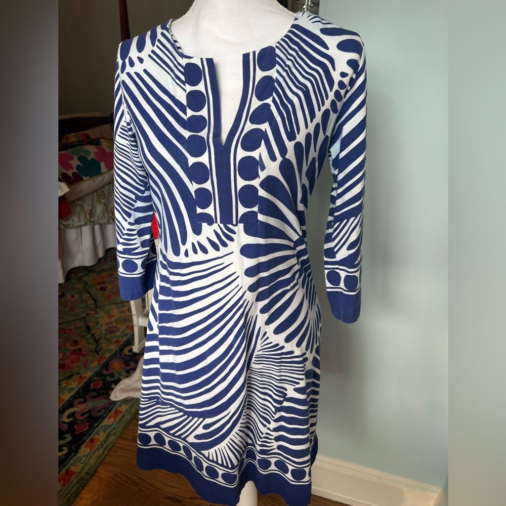 Barbara Gerwit Blue Summer Dress! Brand new size M